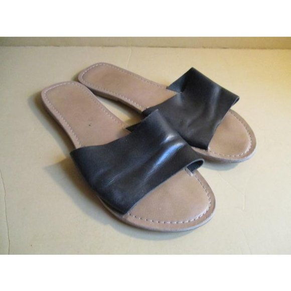 *Matisse Black Coconuts By Cabana Slide Sandals - Picture 3 of 7